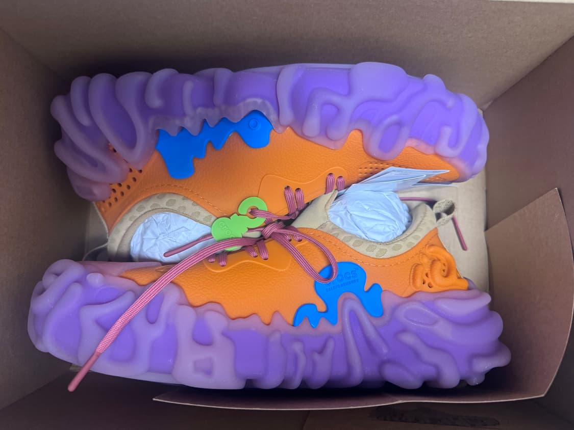 크록스 x 살레헤 벰버리 폴렉스 주니퍼 아프리코트 상품이미지1