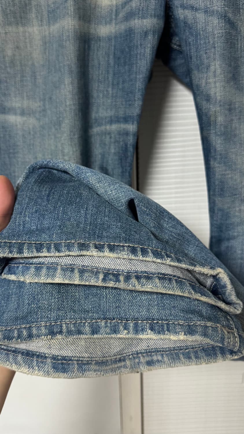 00s 디젤 troureg 세미부츠컷 데님 28-32(30inch)  상품이미지5