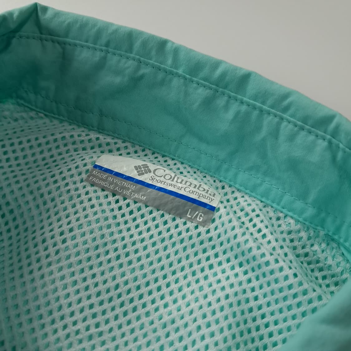 CK780 L 컬럼비아 PFG 옴니쉐이드 아쿠아민트 반팔 셔츠 남방 상품이미지3