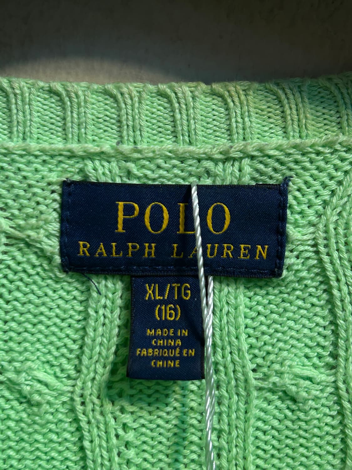 폴로 랄프로렌 케이블 니트 스웨터 상품이미지6