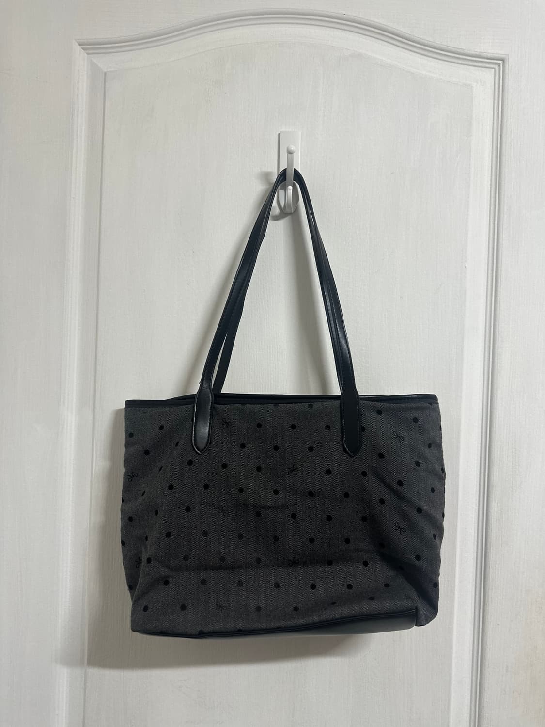 리본&도트무늬 숄더백 도쿄걸 모리걸 상품이미지2