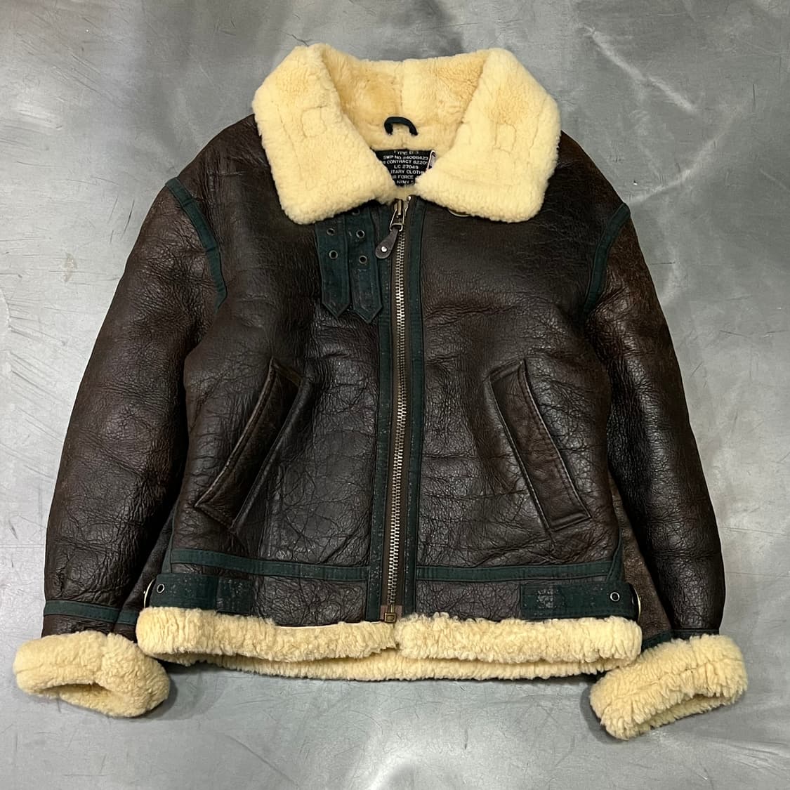  B3 카우레더 무스탕 자켓 y14445 상품이미지1