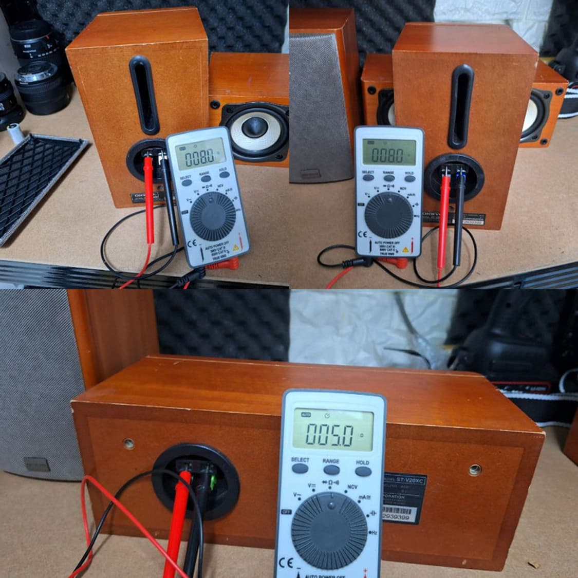 일본 온쿄 ST-V20XM & ST-V20XC 소형 빈티지 감성 스피커  상품이미지10