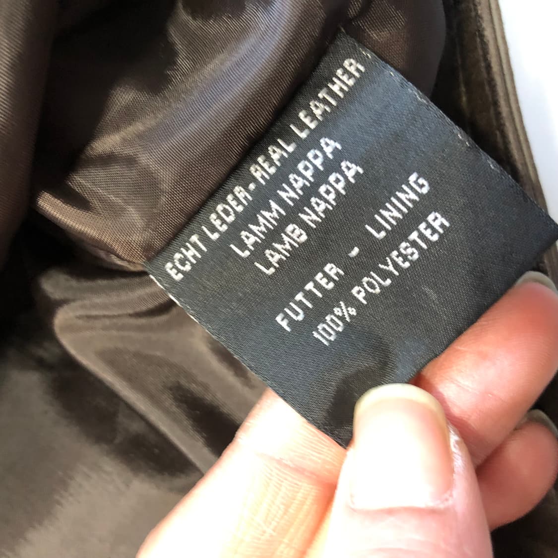 던모어 램스킨 레더자켓  상품이미지8