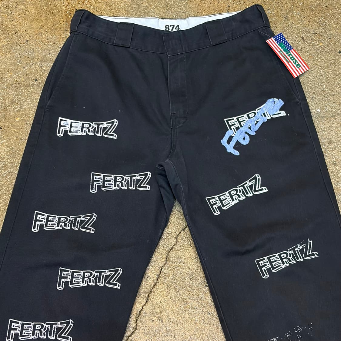 빈티지 디키즈 874 FERTZ 일본판 워크팬츠 상품이미지2