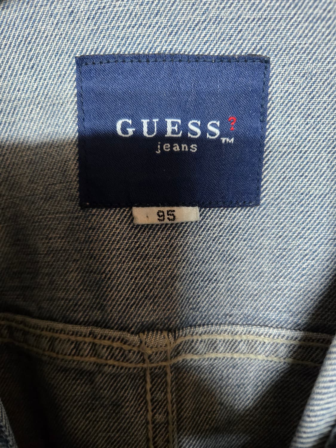 게스 데님 청자켓 여성 95 상품이미지5