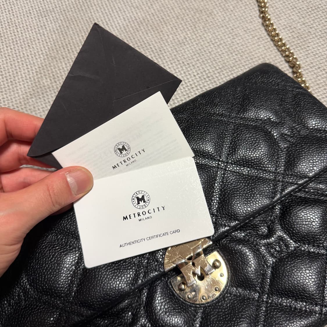 메트로시티(METROCITY) 퀄팅 크로스백 상품이미지3