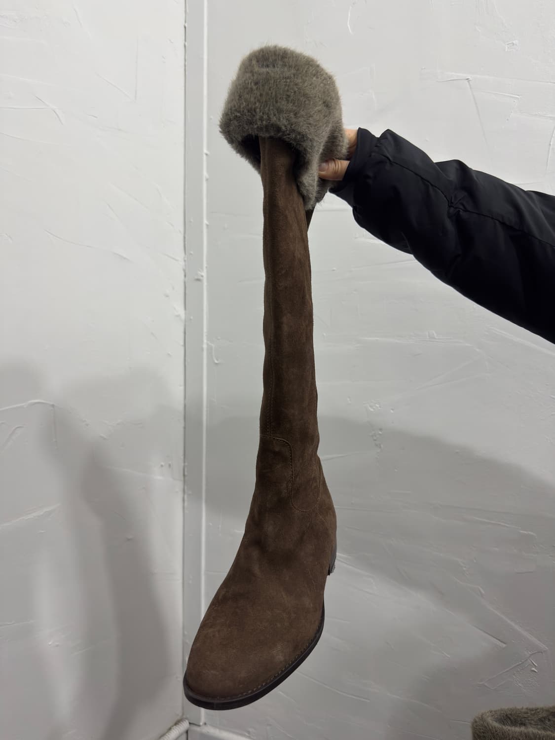 eizo suede long boots 상품이미지5