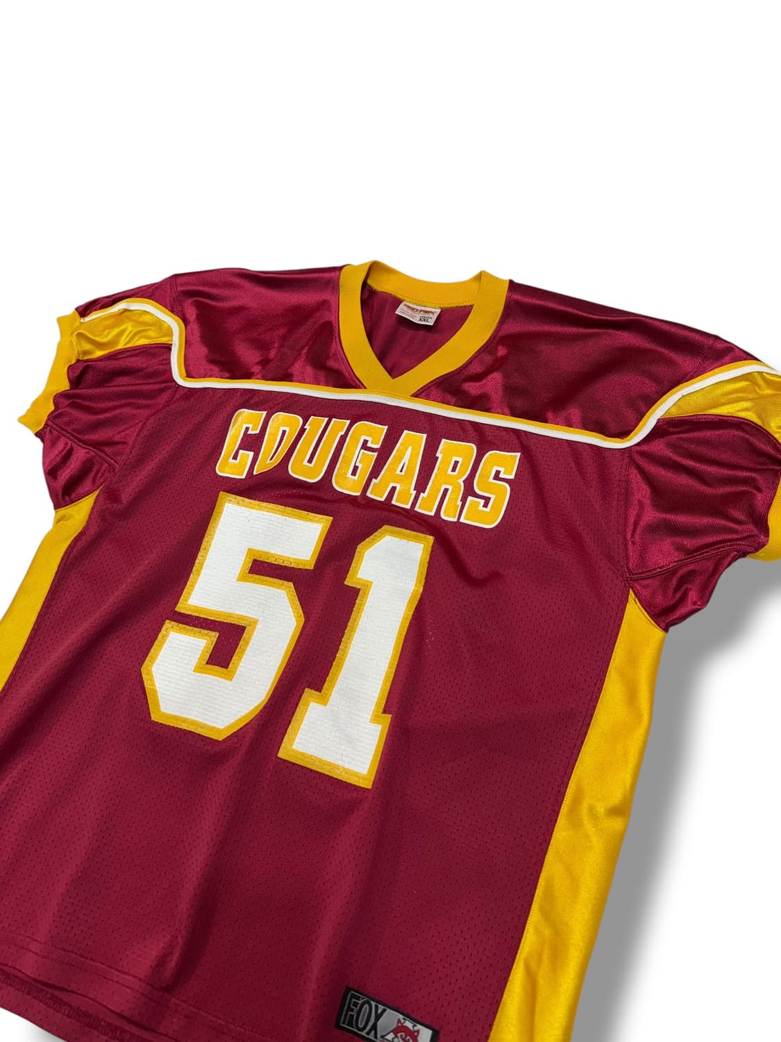 레드폭스 Red Fox 새틴 럭비 져지 made in USA (M)  상품이미지2