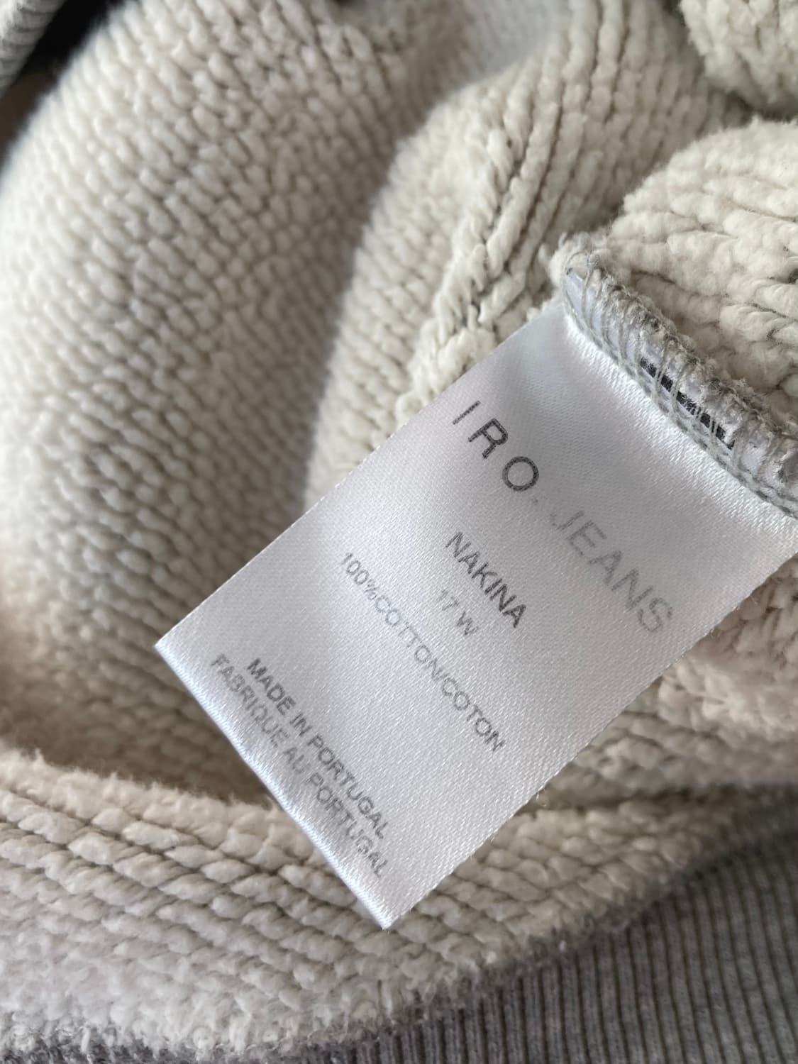 거의새것) IRO 이로 진 발레코어 여성 맨투맨 상품이미지7