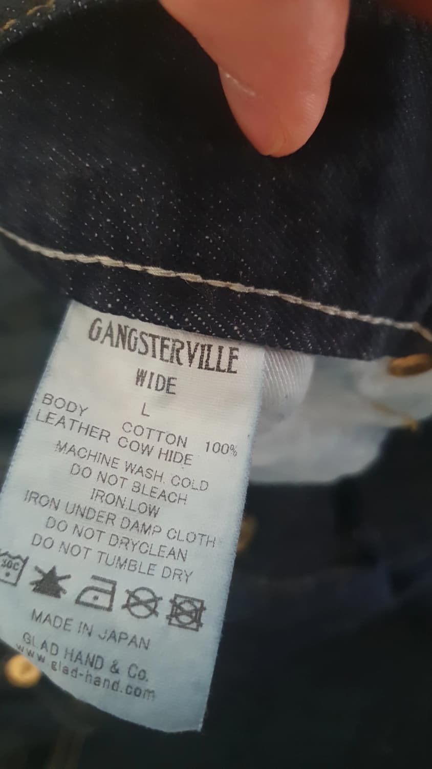 갱스터빌 아이언크로스 데님 상품이미지5