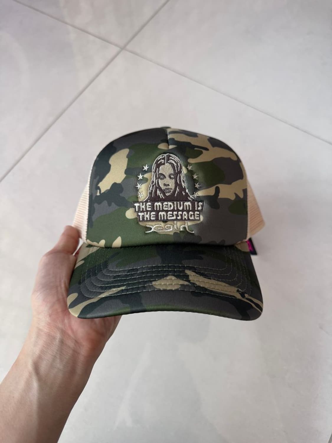 FACE CAMO CAP 페이스 카모 모자 상품이미지1