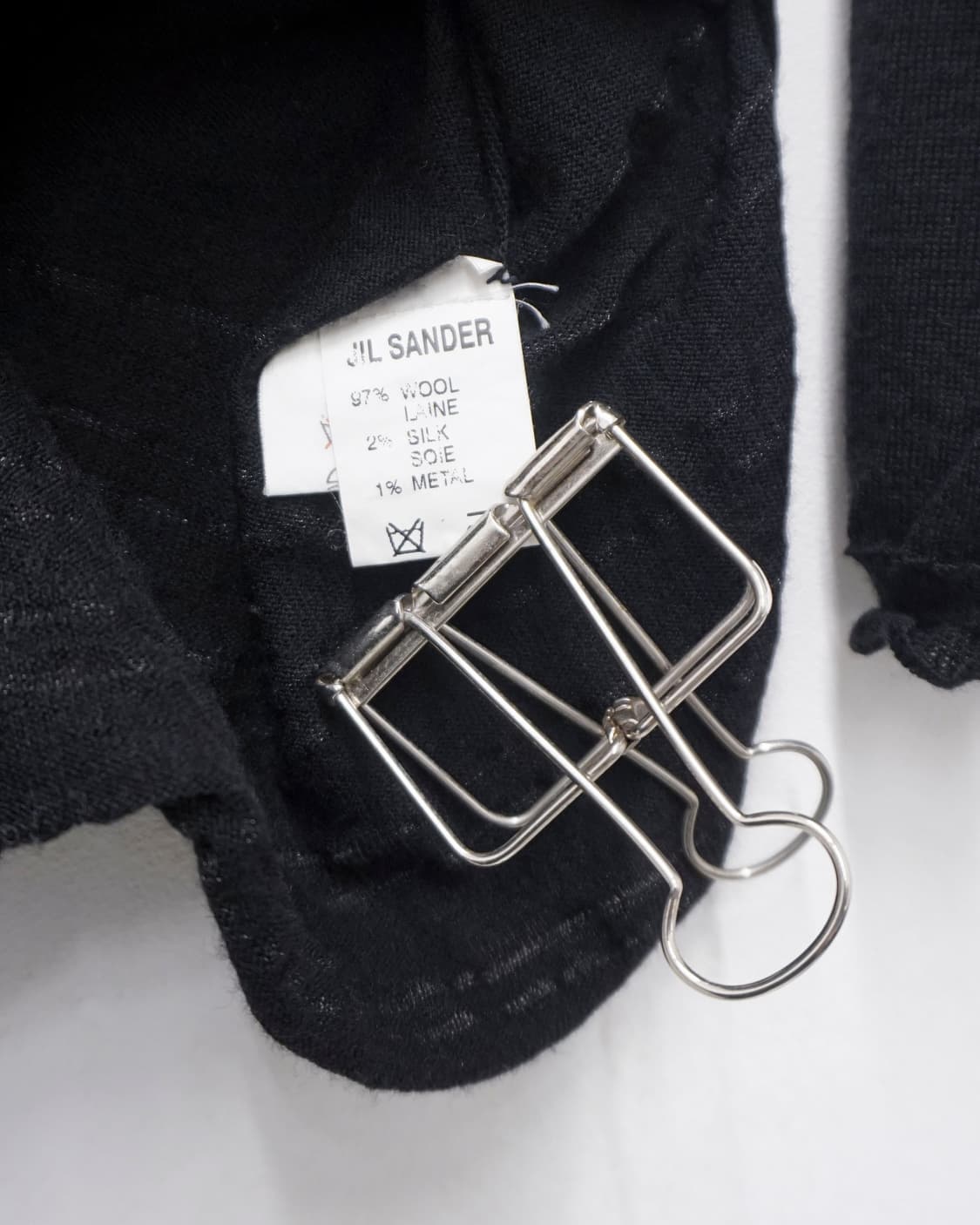 JIL SANDER wool silk blend knit top 상품이미지5