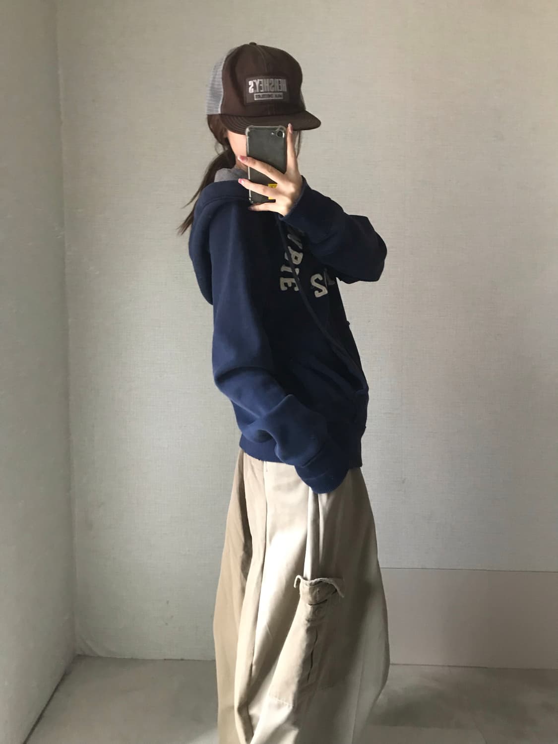 아베크롬비 네이비 후드집업 상품이미지3