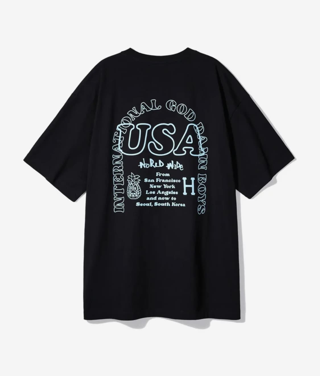 HUF X REDDY PINNACLE TEE 허프 반팔티 L 상품이미지2