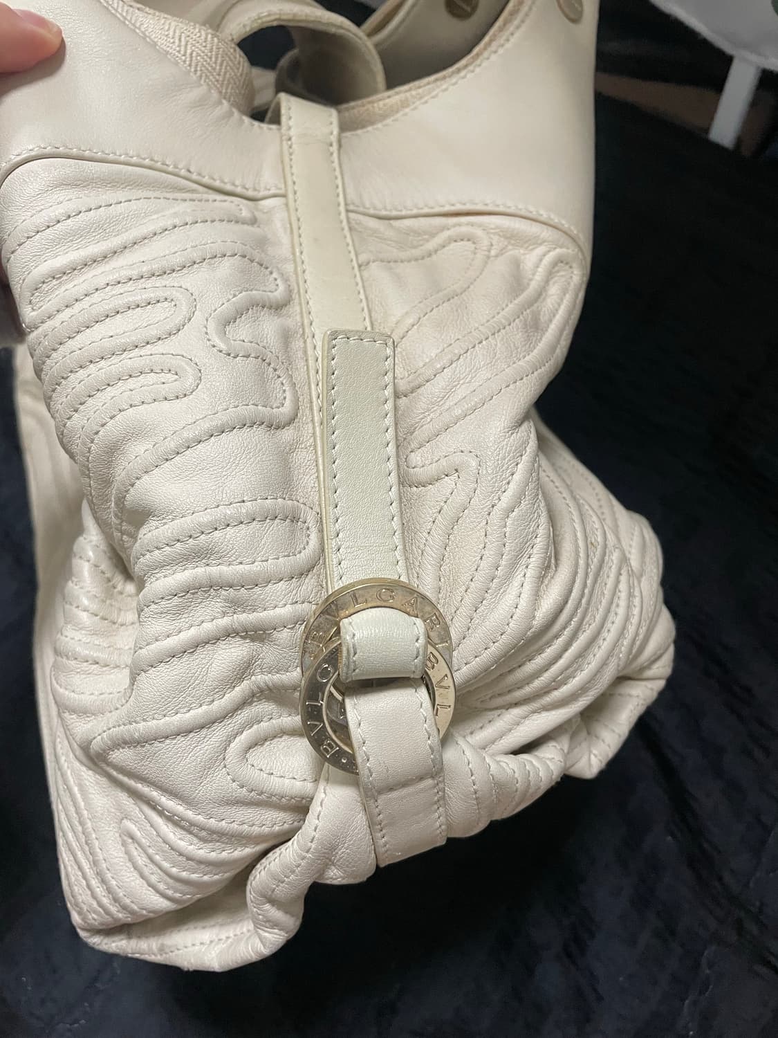 불가리 찬드라백 아이보리 상품이미지3