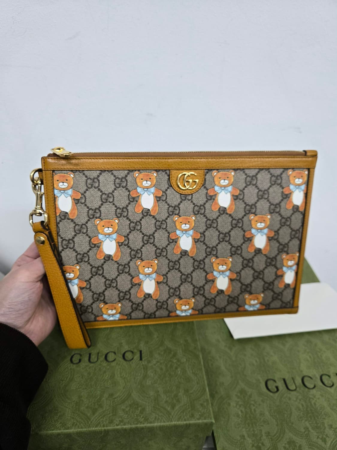 [보증서 정품] 구찌 카이 클러치백 상품이미지5