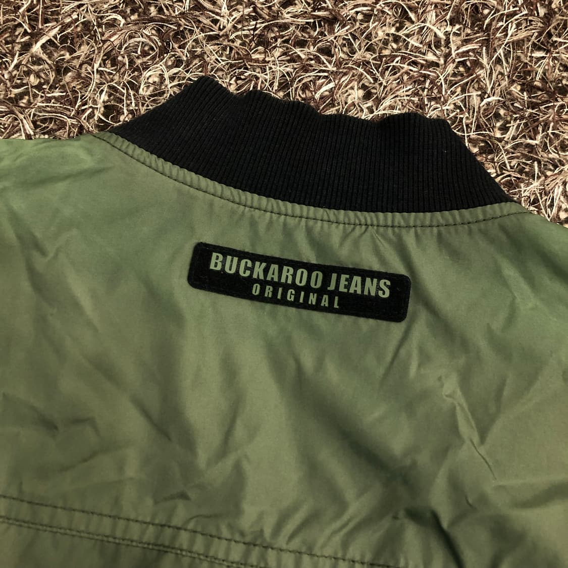 버커루 나일론 봄버 MA-1 항공 플라이트 자켓 상품이미지4