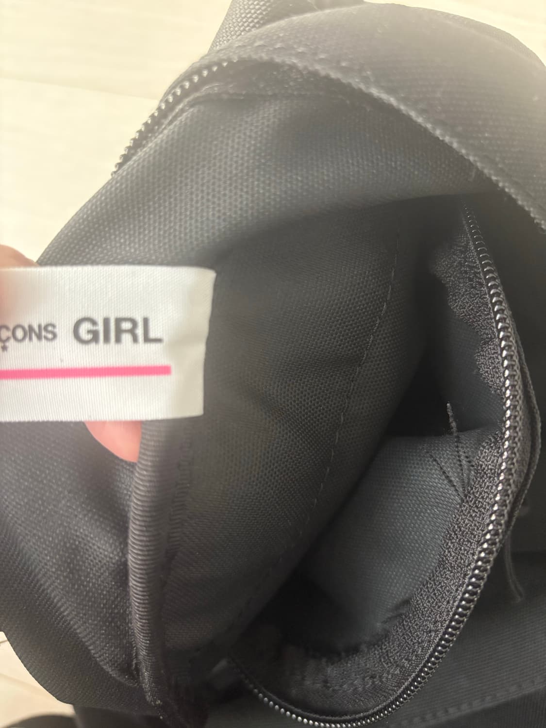 오늘만20 꼼데가르송 걸 리본백팩가방 commedesgarcons 상품이미지4