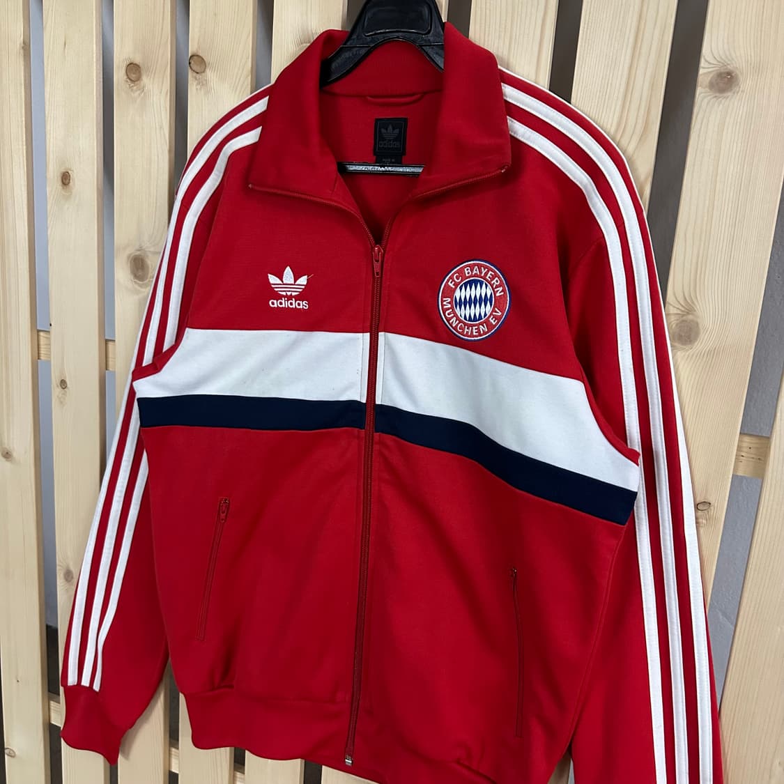 (L) 아디다스 레드 바이에른 뮌헨 져지 트랙탑 상품이미지2