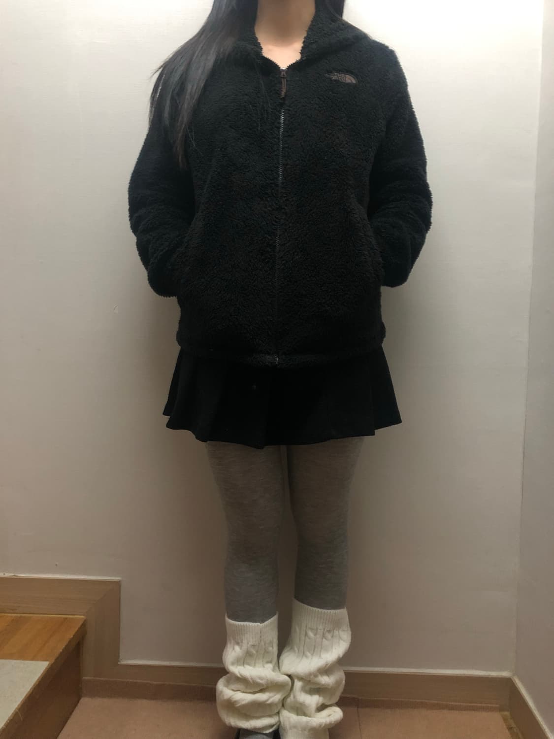 빈티지 노스페이스 블랙 플리스 상품이미지3