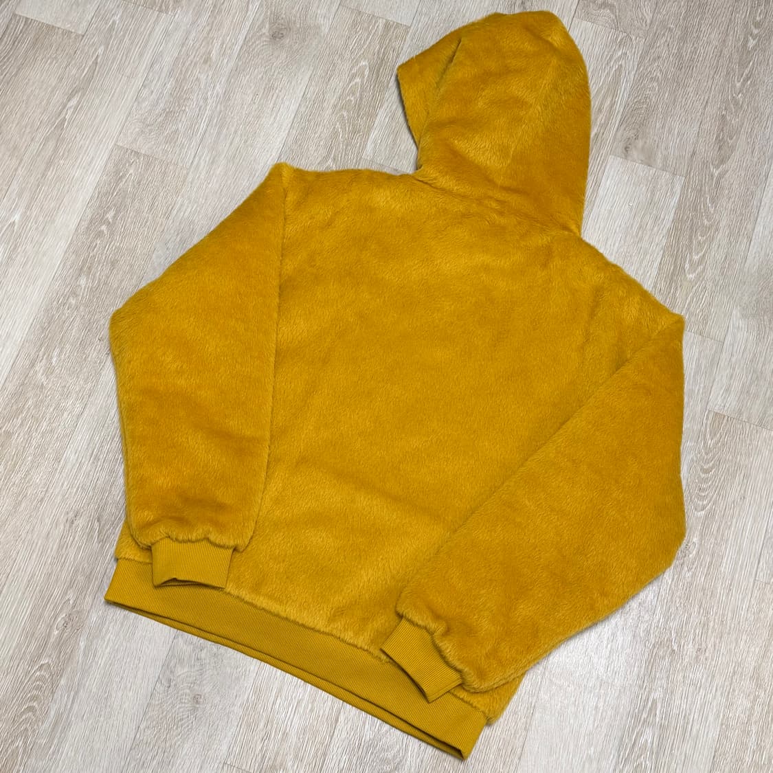 [L/새상품급] 셀린느 글리터 로고 알파카 울 후드티 상품이미지3