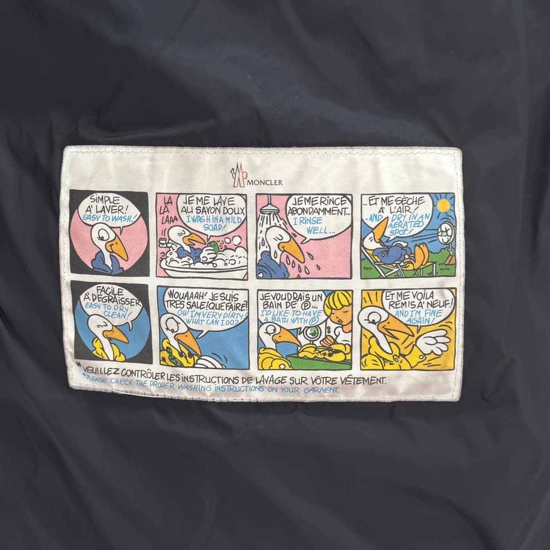 [3사이즈] 몽클레어 몽제네브르 패딩 점퍼 네이비 상품이미지8