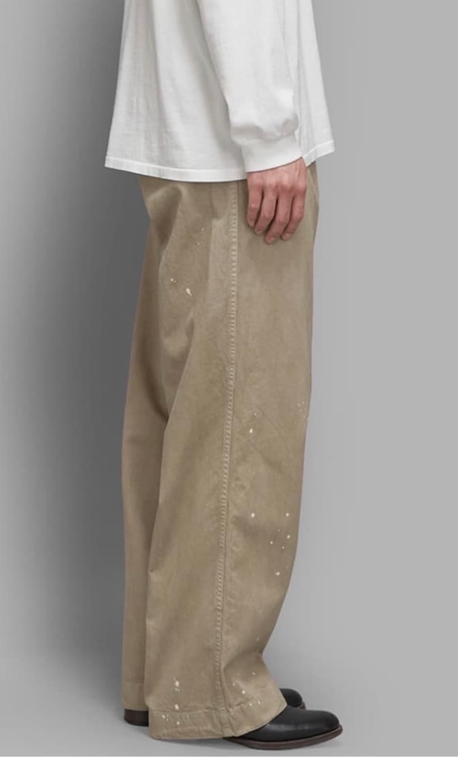 오라리 26SS 라이트 치노 베이지 새상품 상품이미지2