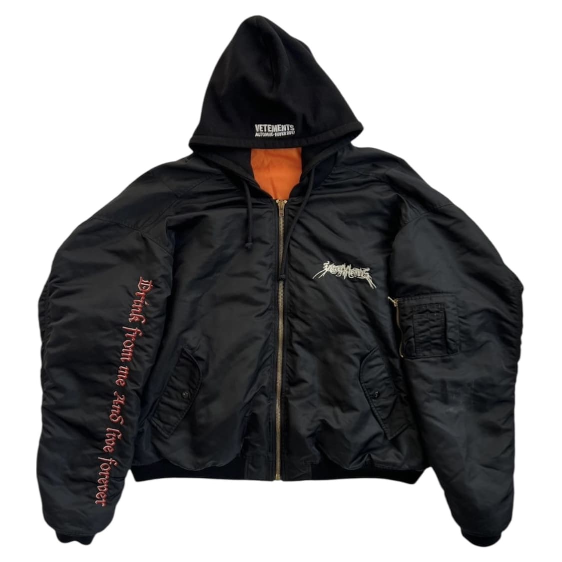 베트멍 TFD 다크니스 봄버자켓 옴므 상품이미지2