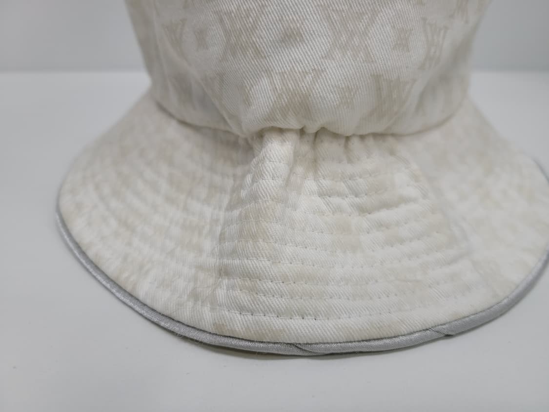 ANEW 22SS 어뉴 골프 모노그램 라운드 테이핑 버킷햇 / 여 F 상품이미지6