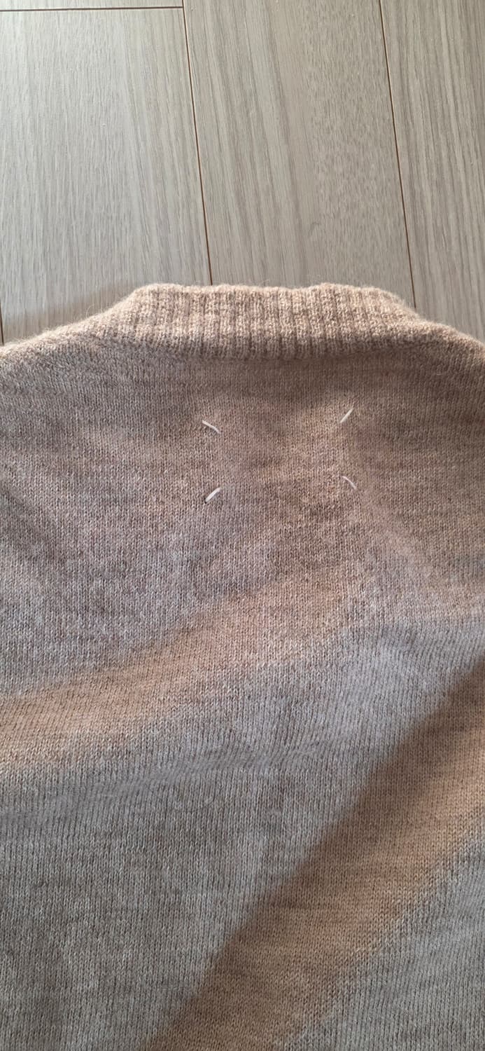 메종 마르지엘라 베이지 울알파카 니트 L사이즈 상품이미지3