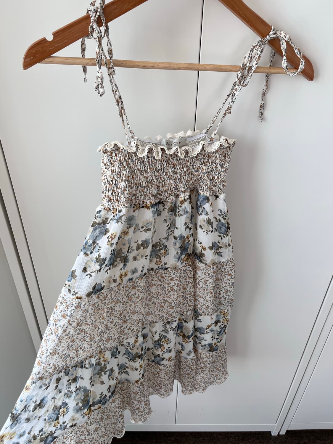 Rosa cheri 로사체리 잔꽃 패치 나시 원피스 상품이미지6