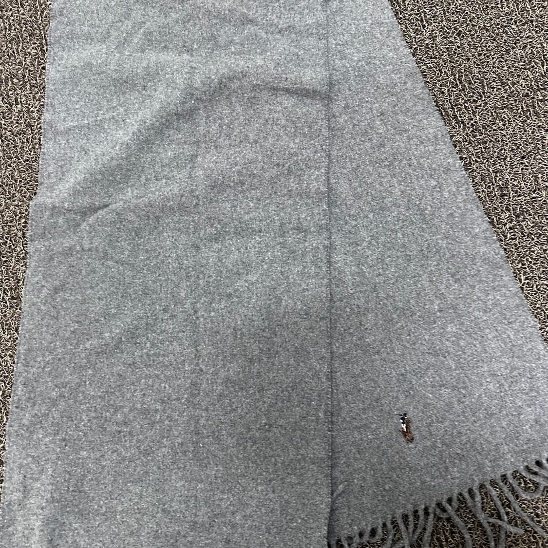 POLO 폴로 랄프로렌 머플러 울 목도리 그레이 상품이미지9