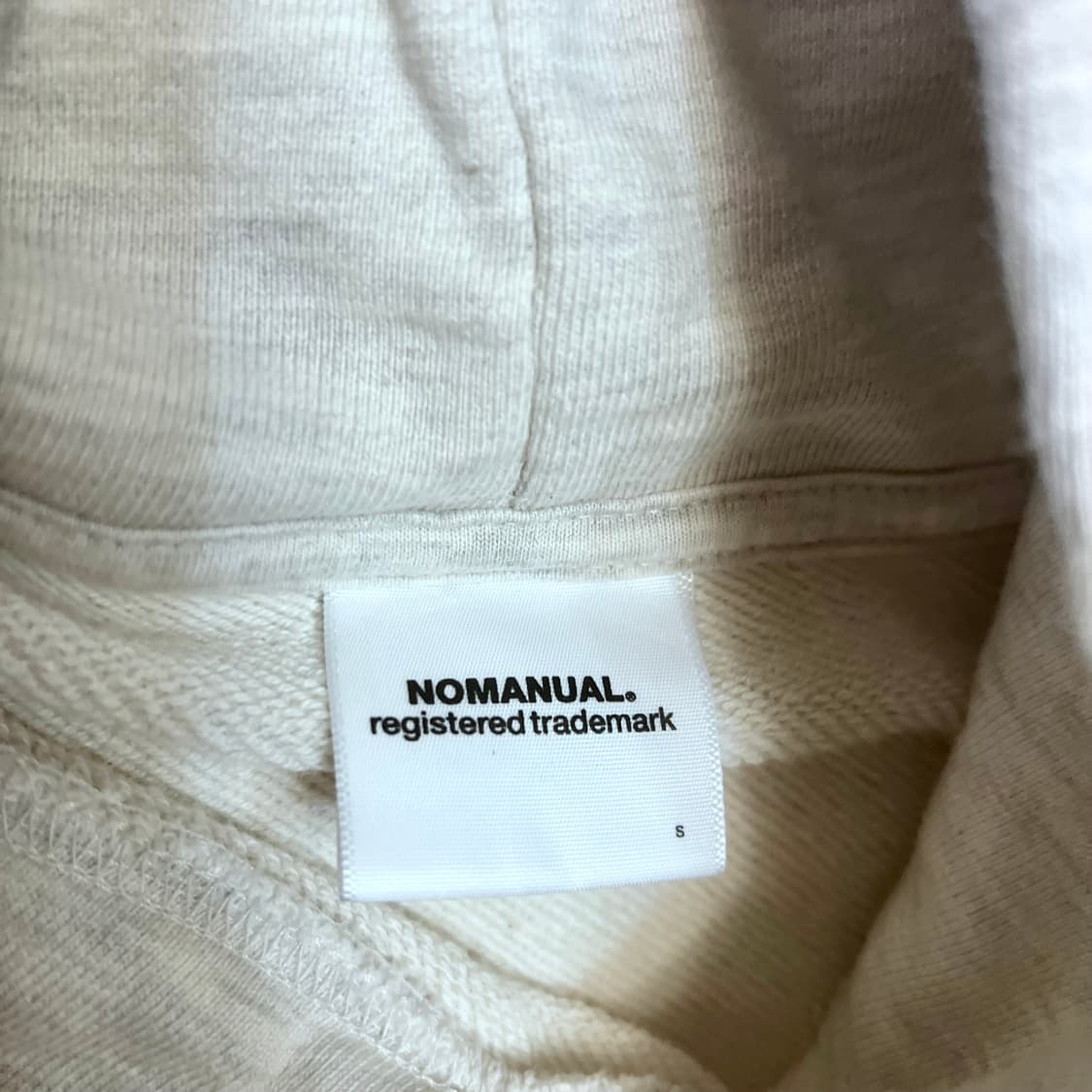 (S) 노메뉴얼 후드 그레이 오버사이즈 상품이미지5