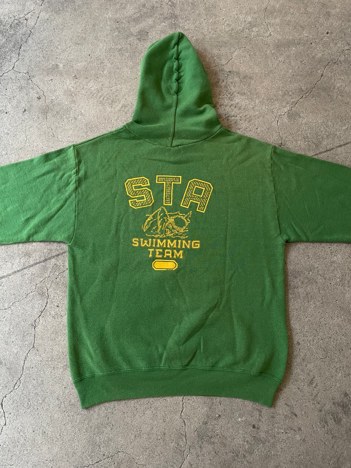 80s~ Mid 90s Jerzees Green 50/50 Hoodie 상품이미지7