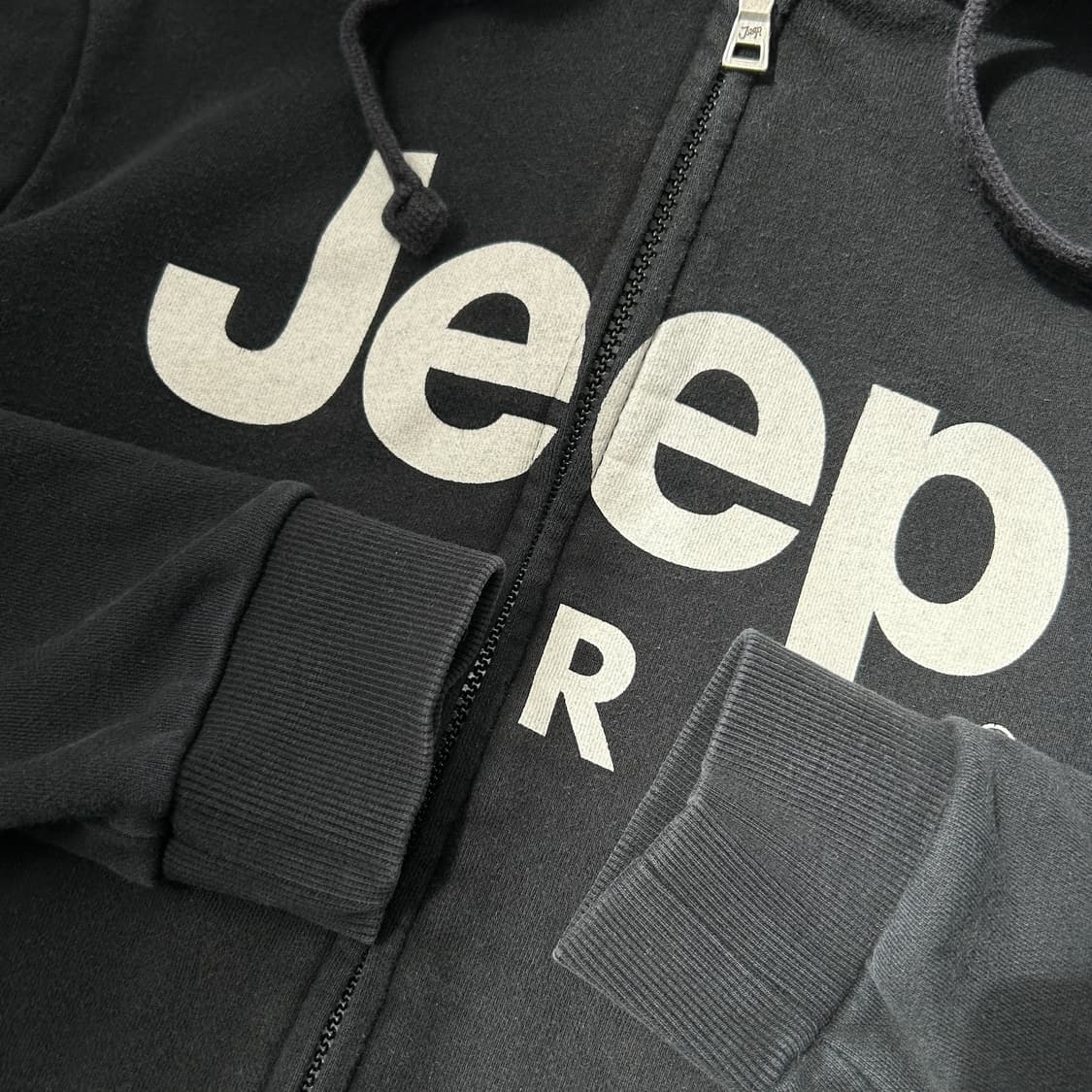 Jeep 블랙 레터링 후드집업 상품이미지5