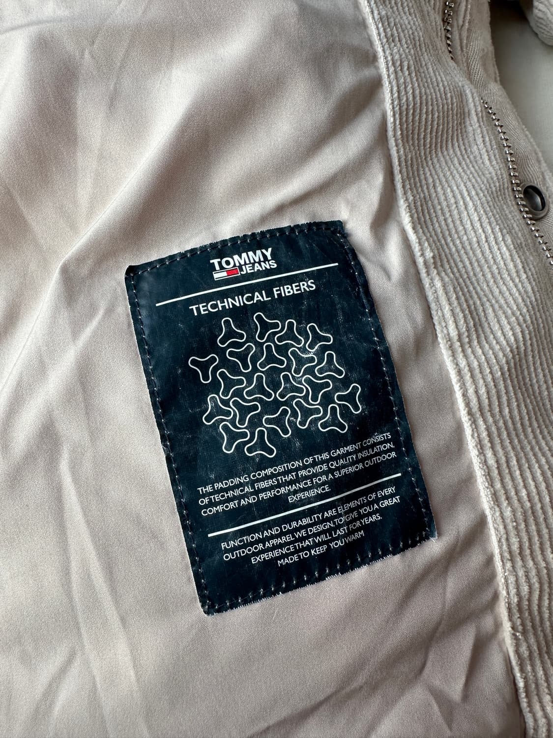 타미진스 코듀로이 패딩 아이보리 M  상품이미지10