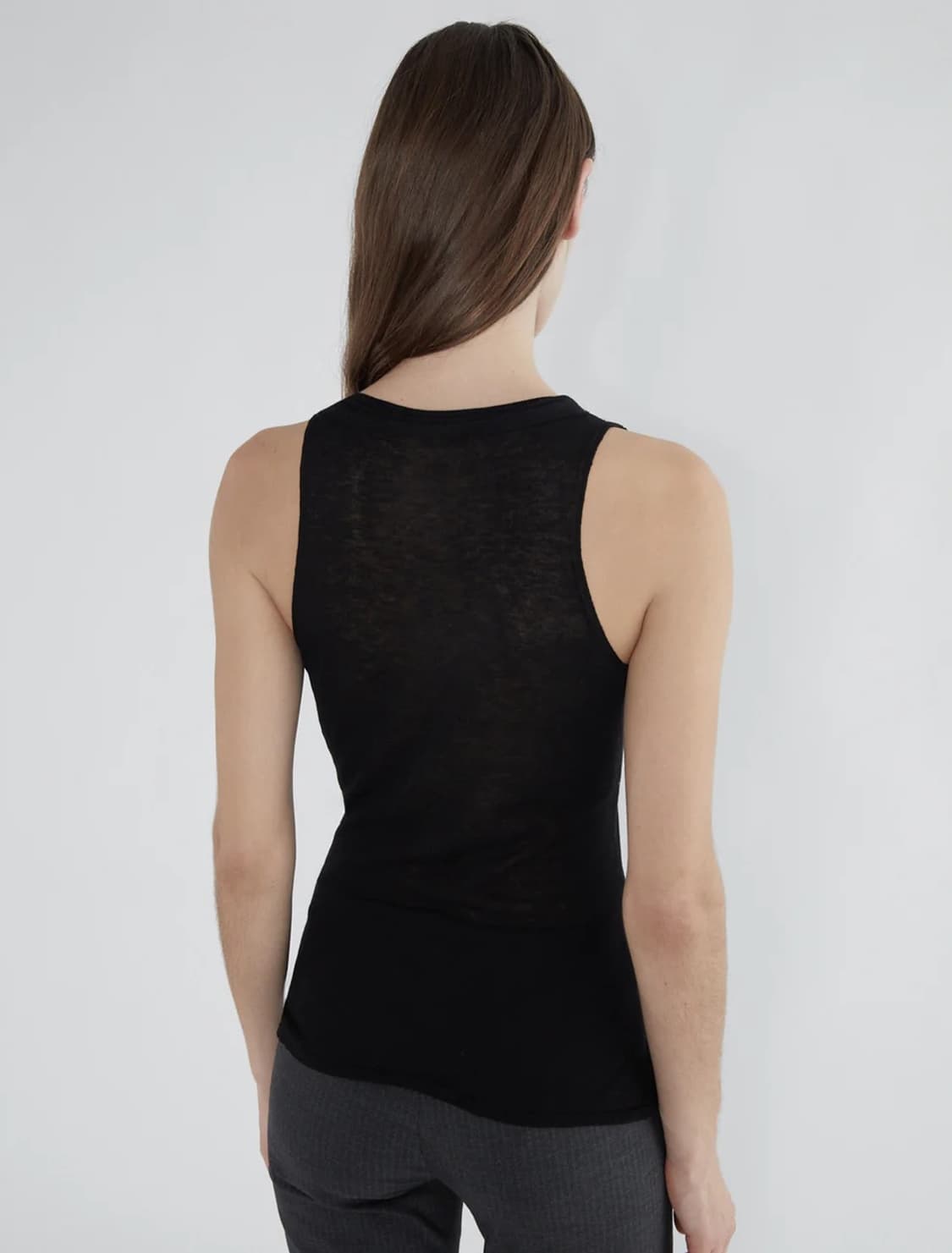 [XS,S,M]팔로마울 Oliveti 컷팅 슬리브리스 탑 상품이미지4