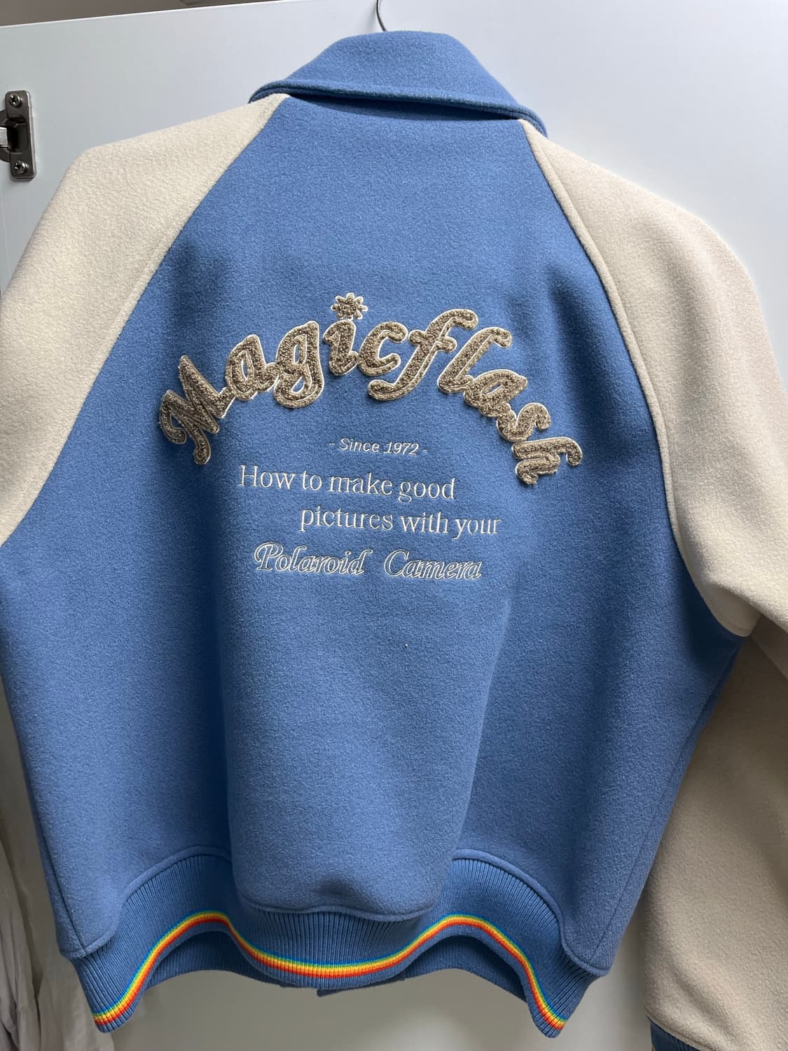 폴라로이드 바시티 자켓 상품이미지2