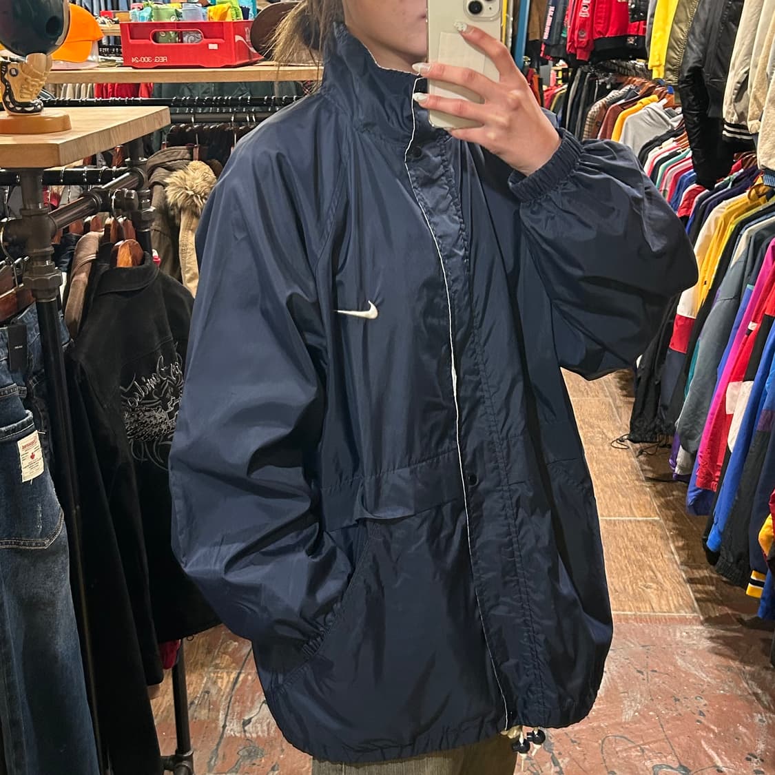 [HI] 나이키 바람막이 네이비 상품이미지3