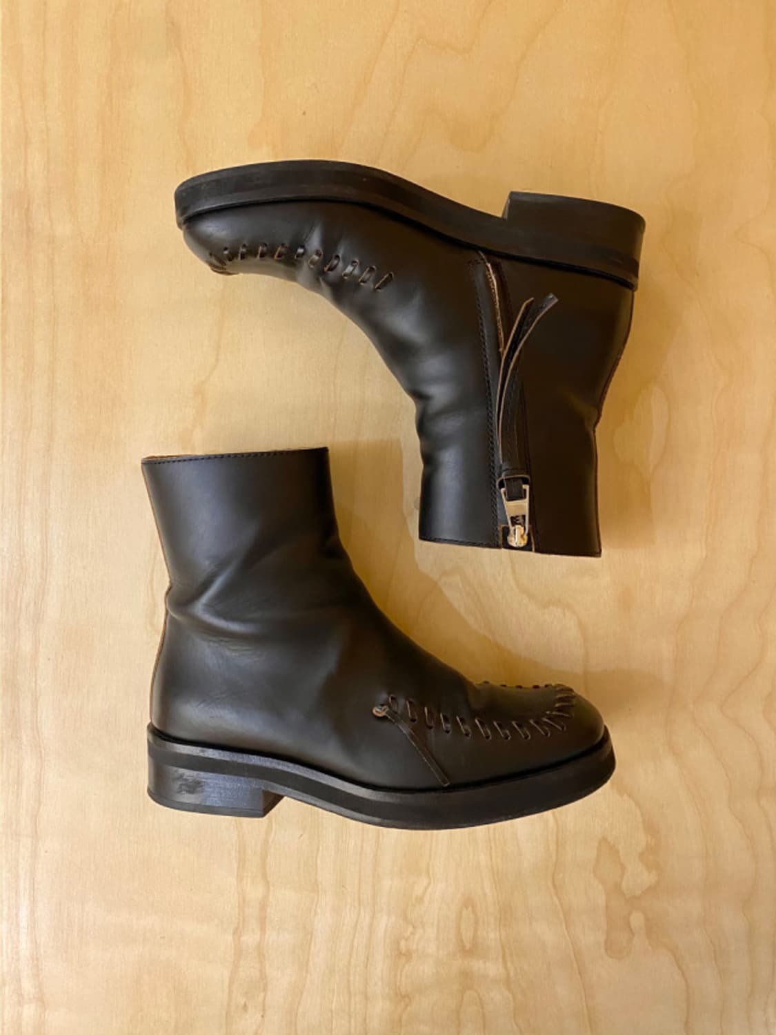 JW ANDERSON leather lacing boots 상품이미지4