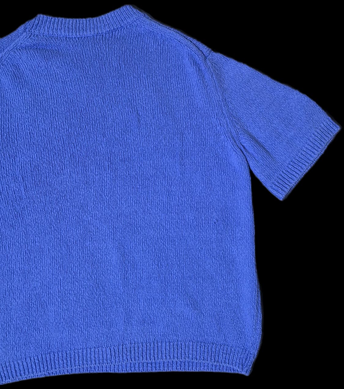 르바 Levar 반팔 부클 니트 바이올렛 상품이미지8