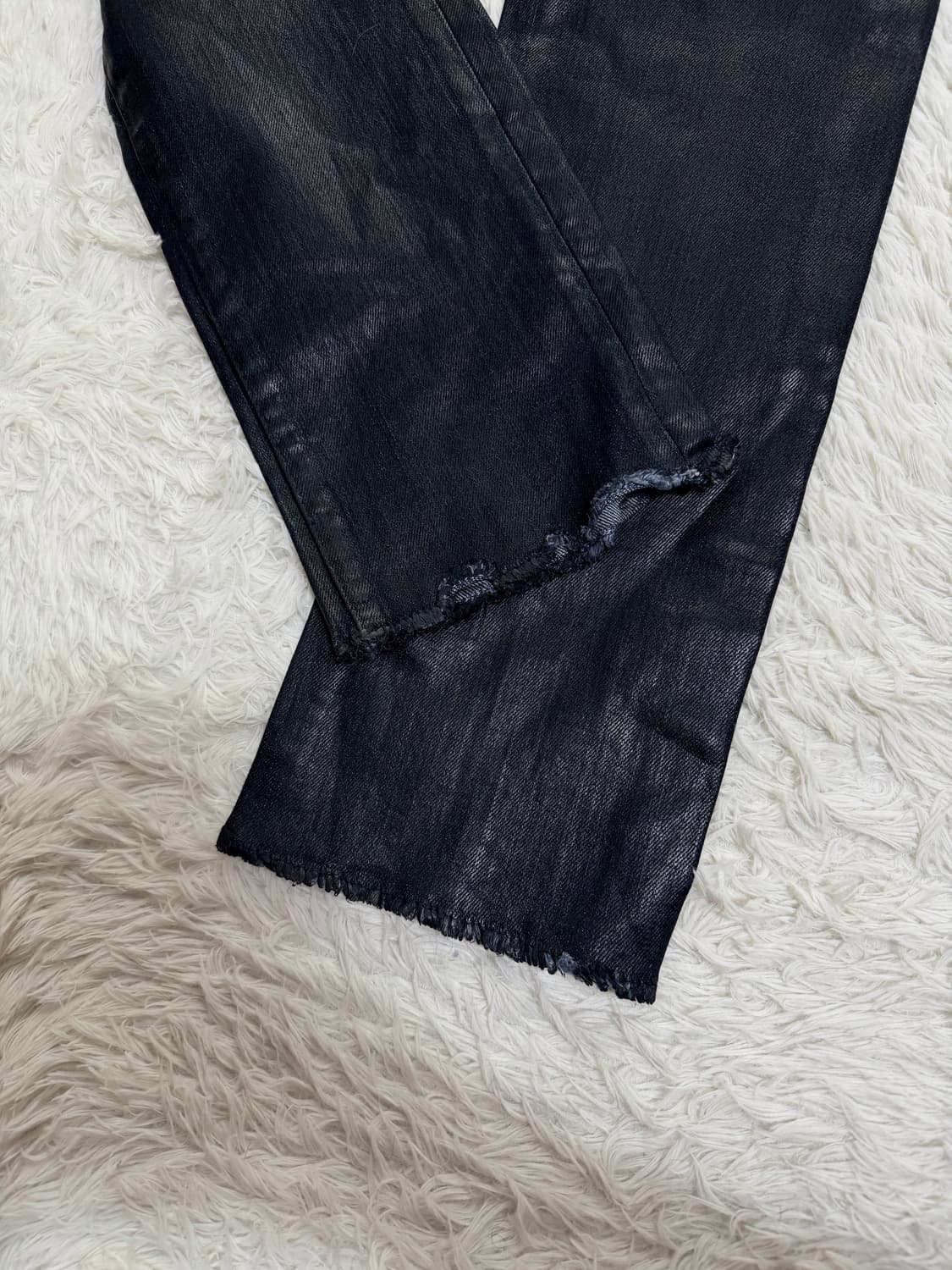 플랙진 베를린 코팅 블랙 데님 상품이미지4