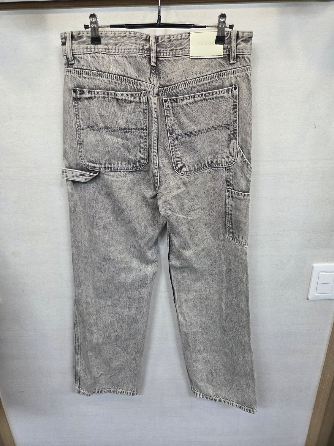 메종미네드 화이트 스프레드 카펜터 데님 팬츠 48 대략 30 상품이미지2