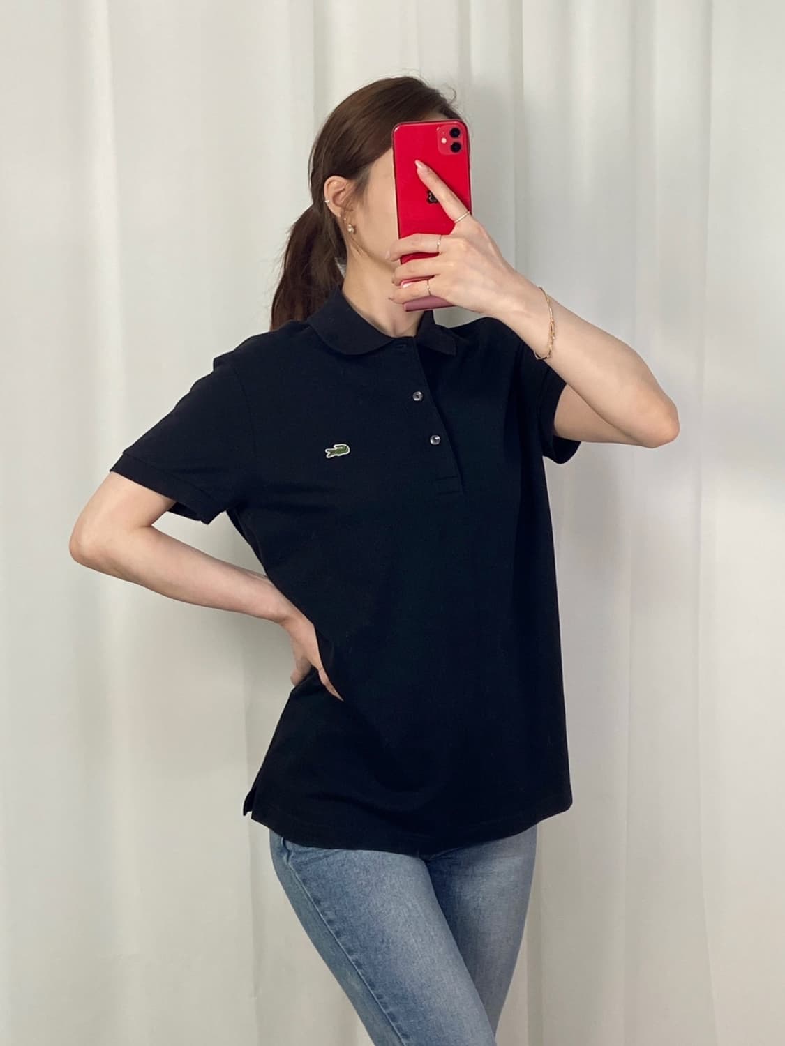 라코스테 블랙 와펜 pk 상품이미지1