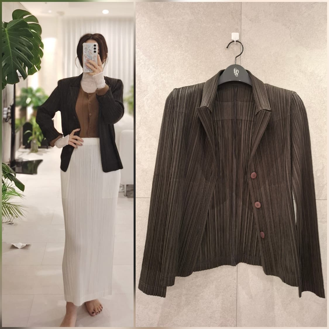 플리츠플리즈 시커 베이직 가디건자켓3 이세이미야케 상품이미지1