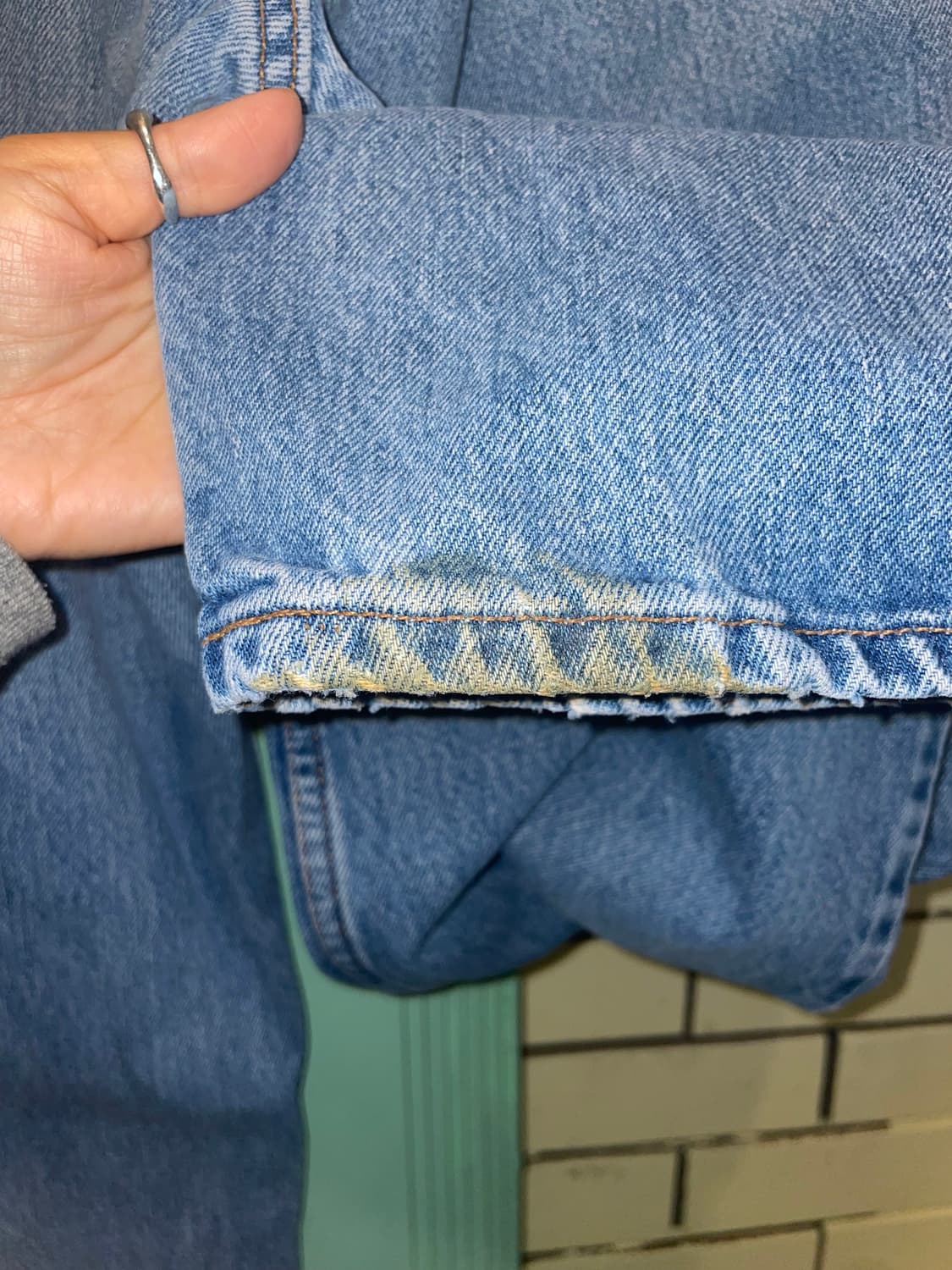 1990-00's Vintage Levi’s 550 Denim 상품이미지9