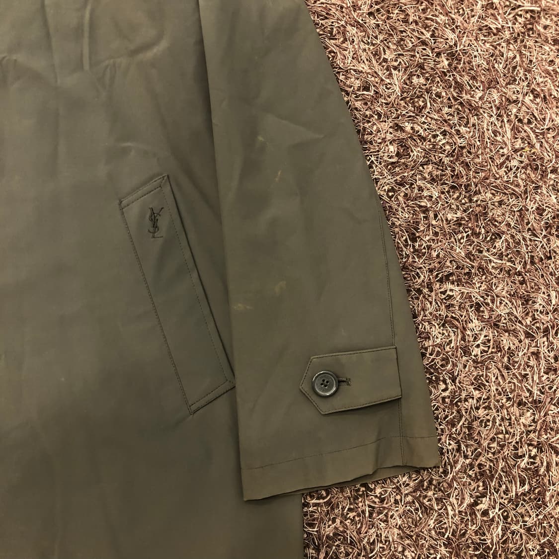 입생로랑 아카이브 나일론 맥코트 상품이미지3