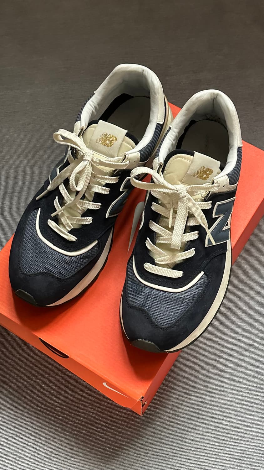 뉴발란스 574 레거시 네이비 280 판매 상품이미지1