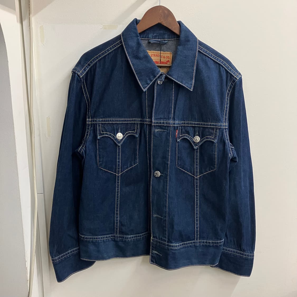 N131 리바이스 타입1 데님 청자켓 상품이미지1